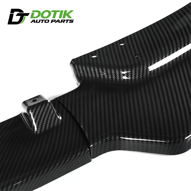 bmw f30 2012-2015 front splitter carbon fiber detail