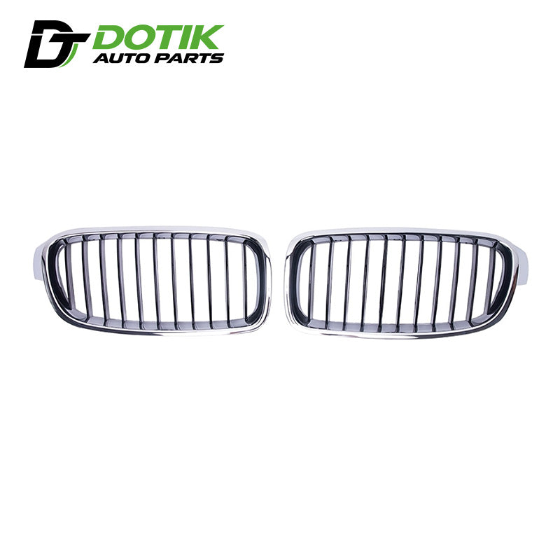 bmw f30 chrome trim black slats grille 11 slat