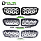 bmw f30 front kidney grille color options diamond