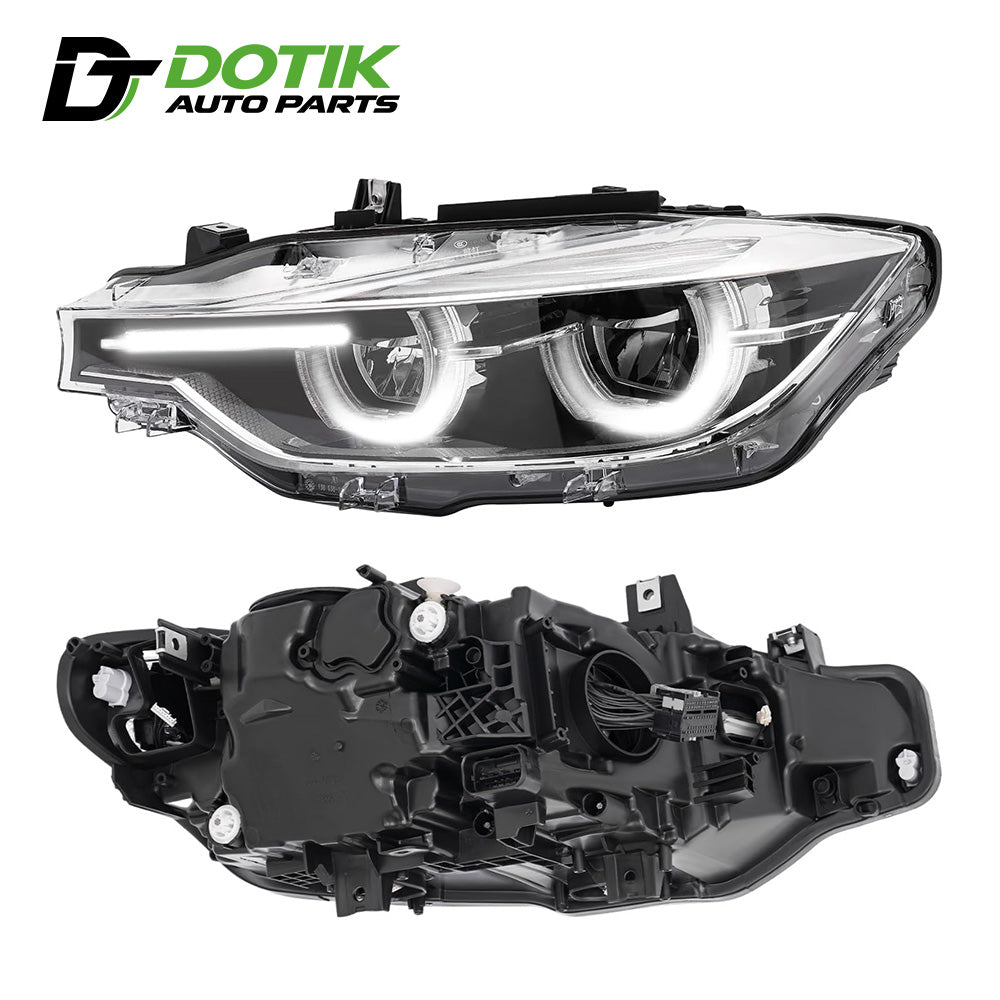 BMW F30 LED Headlight Back Side Detail