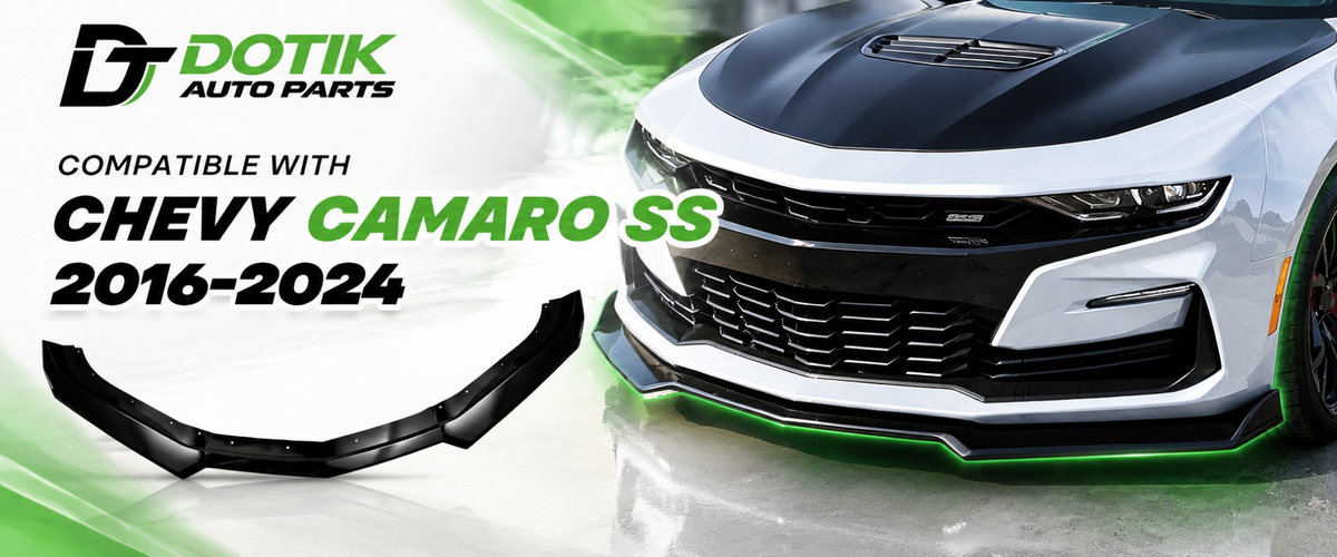chevy camaro 2016-2024 front splitter banner 2