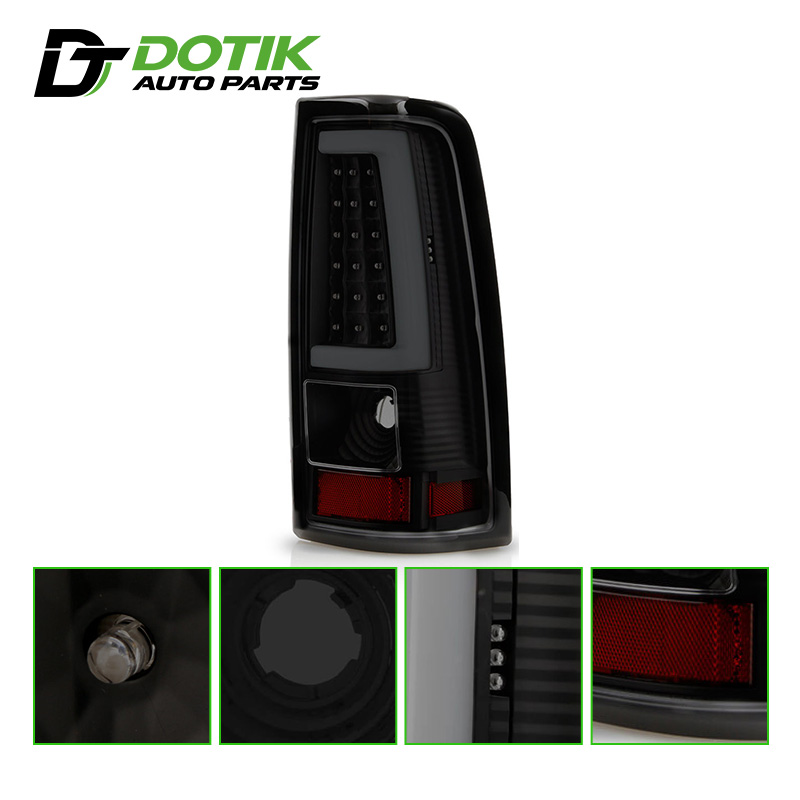 chevy silverado 1500 2003-2006 tail lights front side details