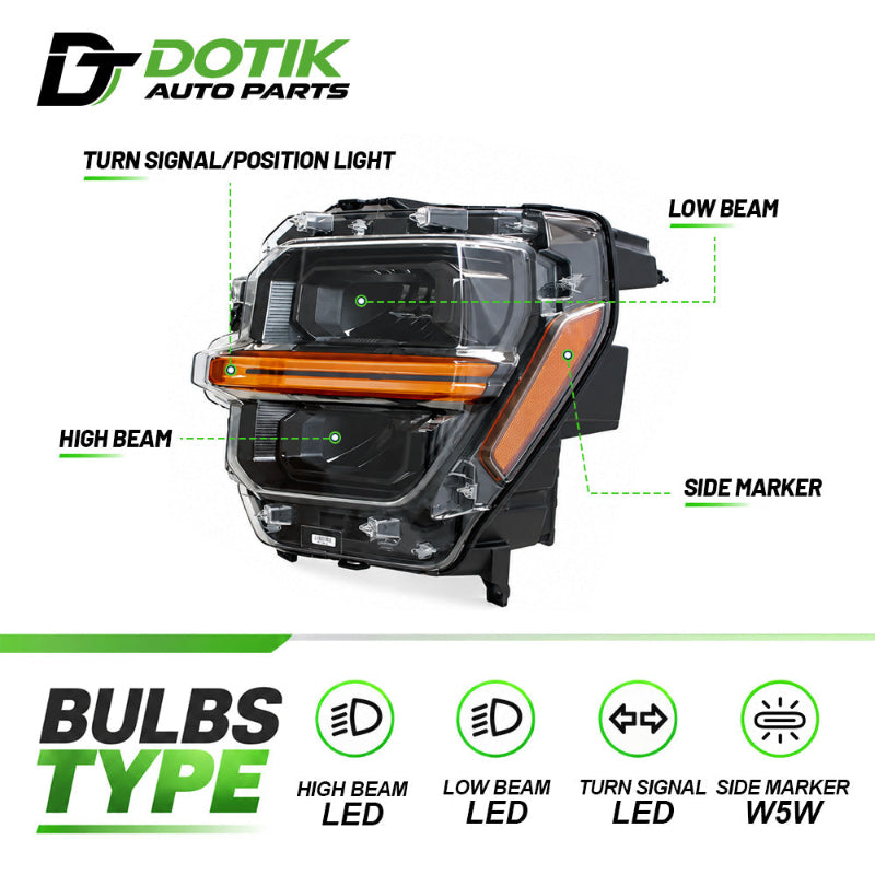 ford f150 led headlights led bulb details