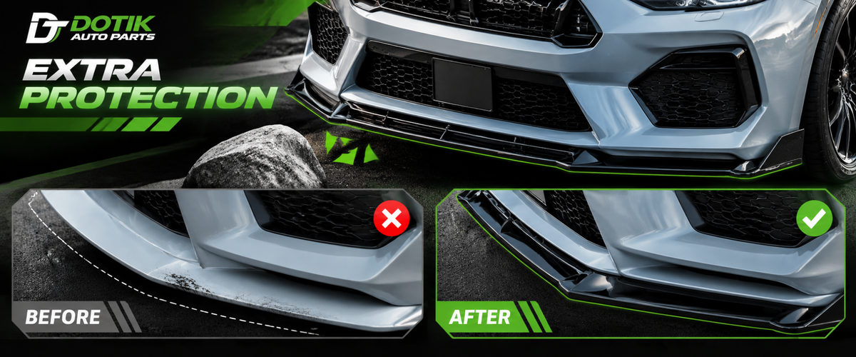 ford mustang 2024-2026 front lip banner 3