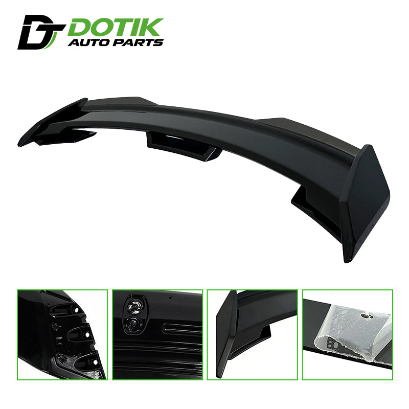 ford mustang wickerbill spoiler details