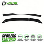 ford mustang wickerbill spoiler features