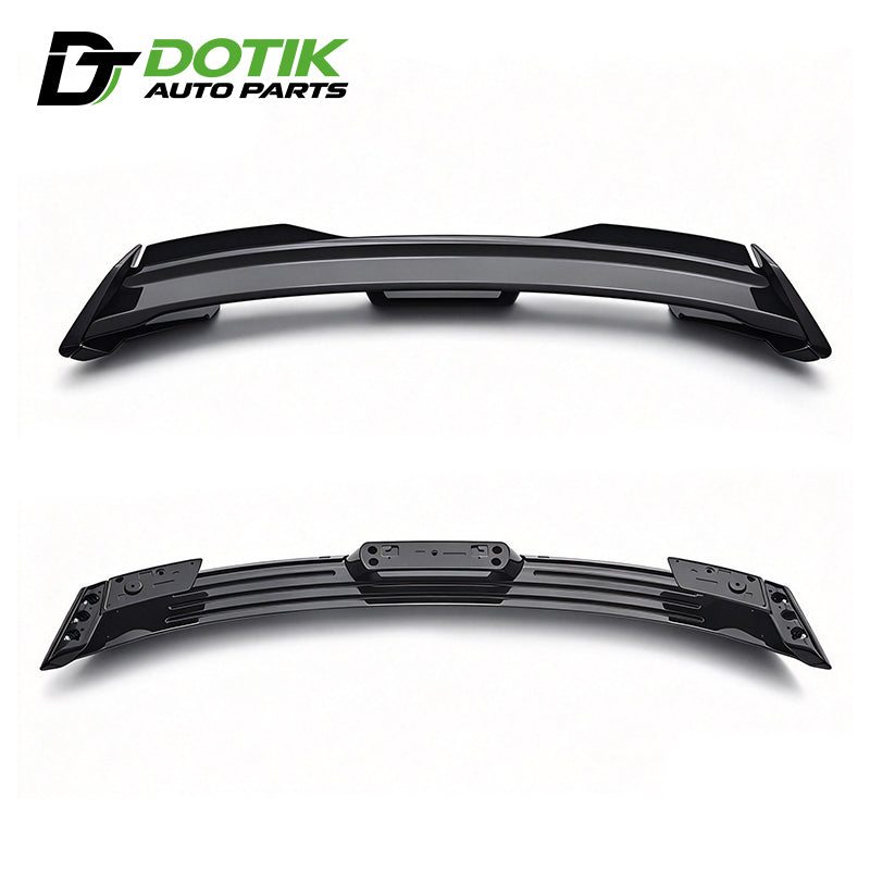 ford mustang wickerbill spoiler front and back