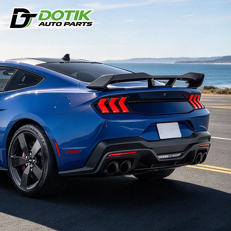ford mustang wickerbill spoiler installation