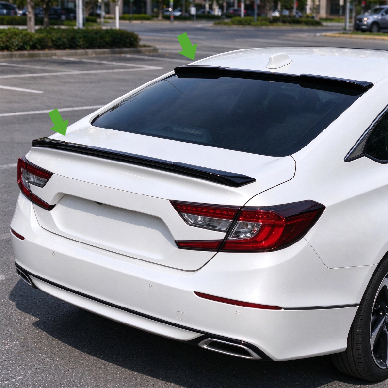 honda accord 2018-2022 spoiler kit image