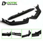 honda civic front bumper lip splitter details