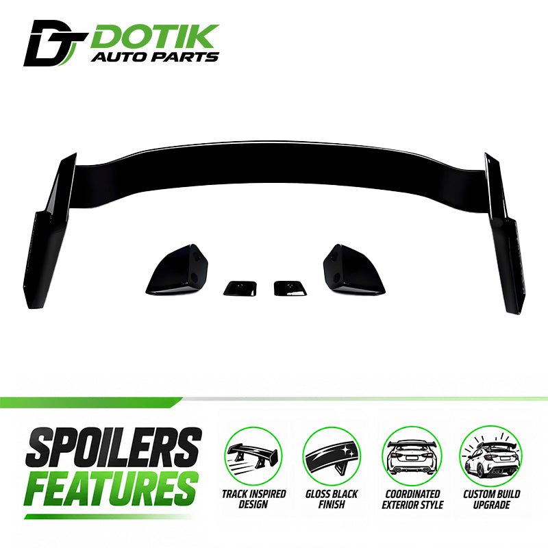 honda civic hatchback spoiler features