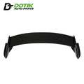 honda civic hatchback spoiler gloss black