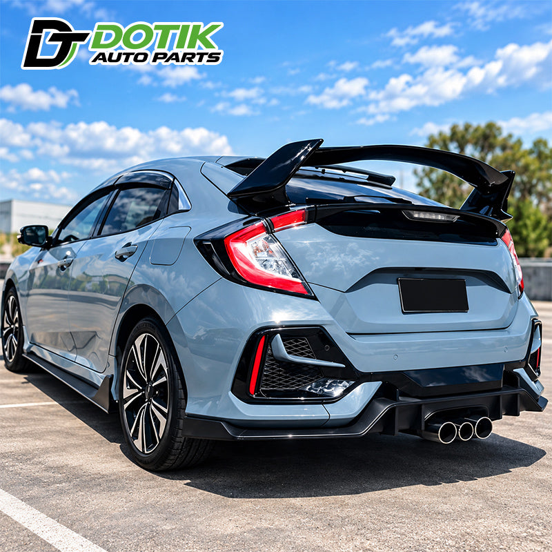 honda civic hatchback spoiler installation