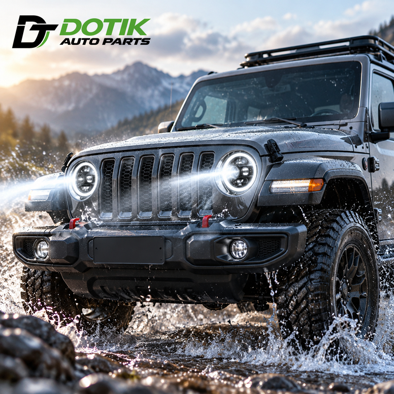 jeep wrangler 1997-2017 headlights image